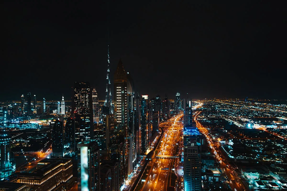 Dubai Business Bay skyline