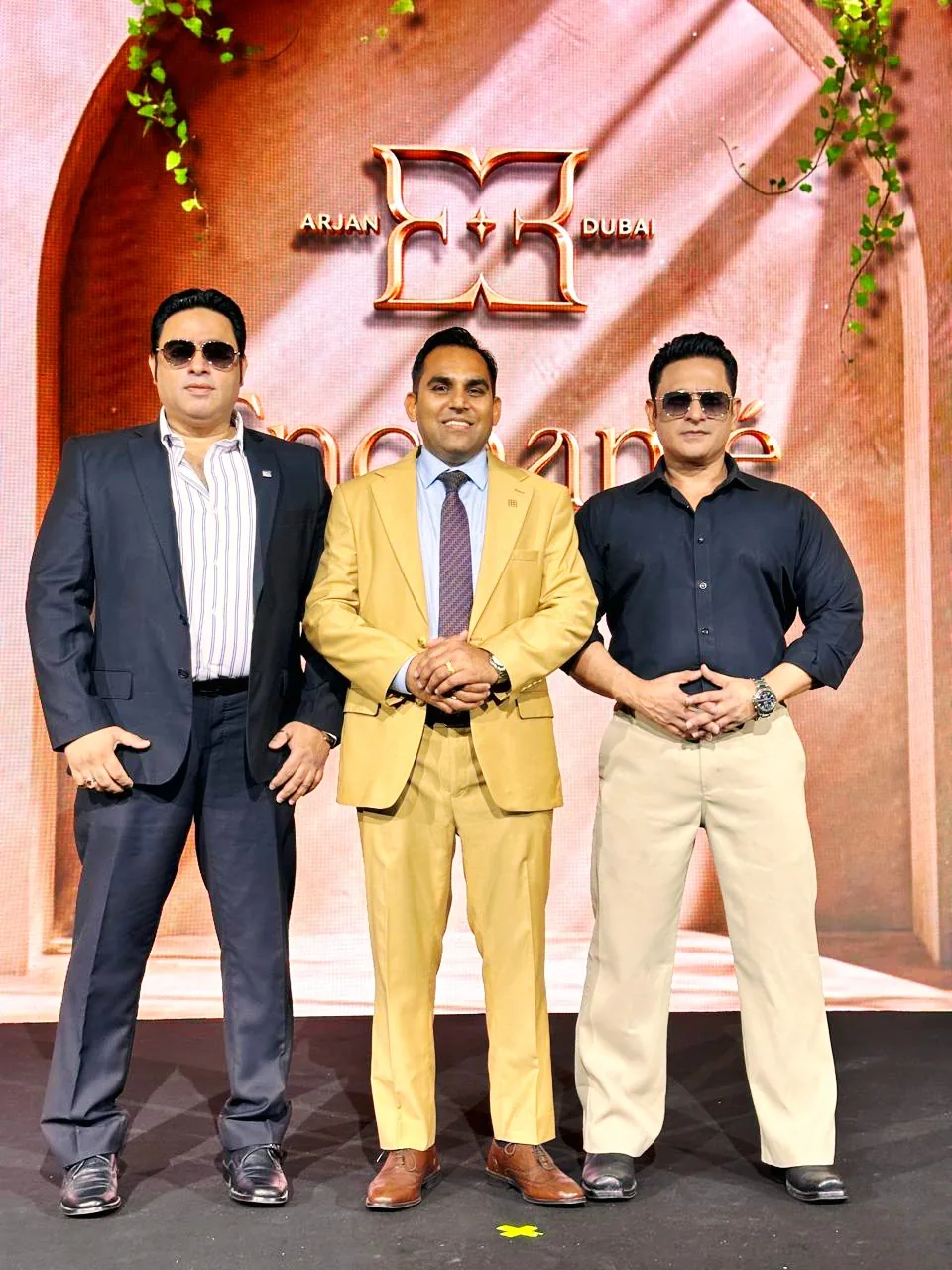 AlixirNova team at a Dubai real estate project launch event